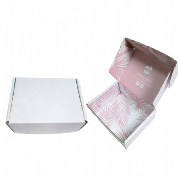 Customized Durable Packaging White Corrugated Box