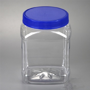 Plastic Food Jars for Storage of Nuts and Grains