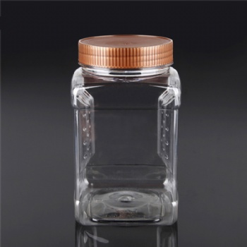 Plastic Food Jars for Storage of Nuts and Grains