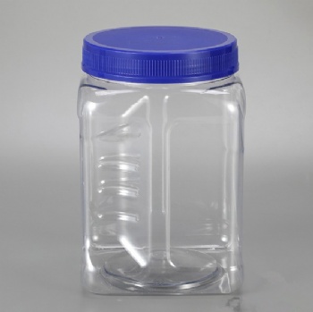 Plastic Food Jars for Storage of Nuts and Grains