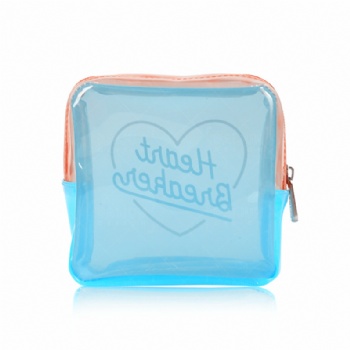 Customized PVC Zipper bag for Cosmetics