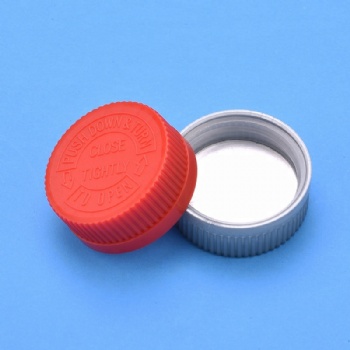 Plastic Child-Resistant Screw Cap for Medicine